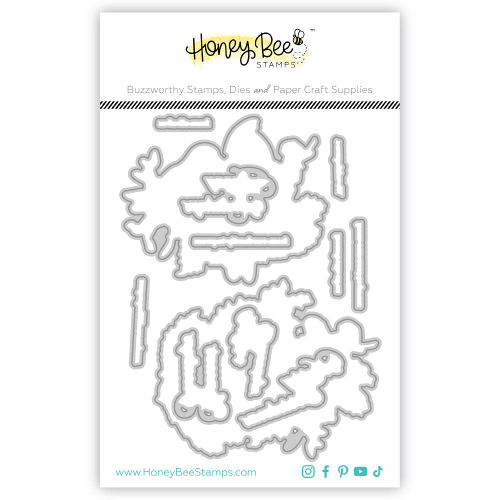 Honey Bee Winter Song Dies hbds-675 Product Image