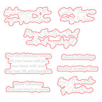 Honey Bee Wonder Of Christmas Clear Stamps And Dies Bundle Wafer Pack Mock Up HBDS-618