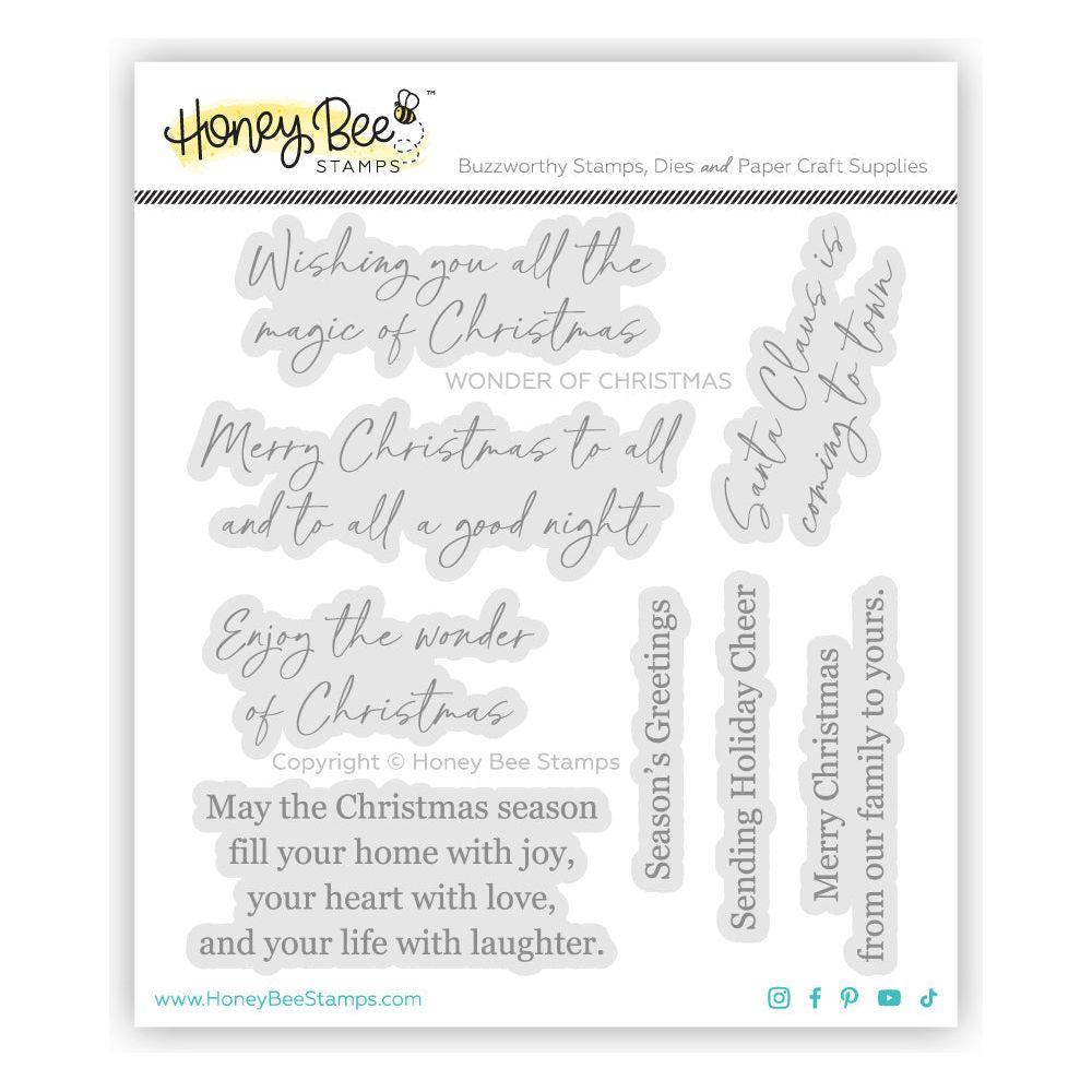 Honey Bee Wonder Of Christmas Clear Stamps hbst-618 Product Image