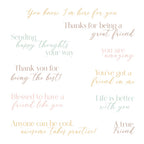 Honey Bee You've Got A Friend Stamps And Dies Bundle Color Sample