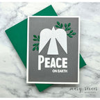 Simon Says Stamp Hopeful Peacebird Wafer Dies 1438md And Everything Nice Christmas Card | color-code:ALT01