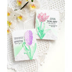 Simon Says Stamp Embossing Folder Hopping Hexagons sf472 You Are My Favorite Floral Cards