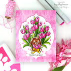 Simon Says Stamp You Are My Favorite Collection I Want It All Embossing Folders set973ef Hoppin Hexagons