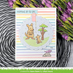 Lawn Fawn Set Kanga-rrific Clear Stamps and Dies Hopping By to say... | color-code:alt1