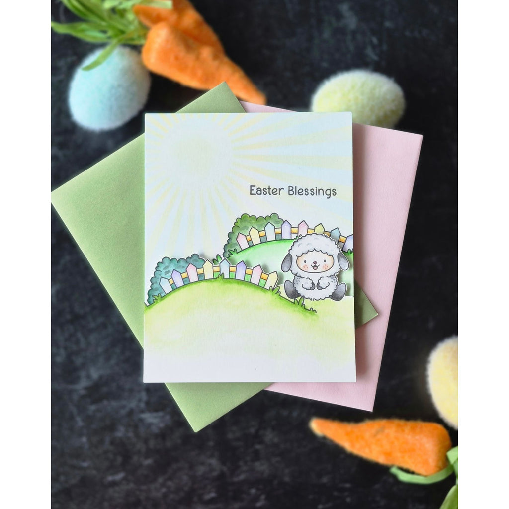 Simon Says Stamps and Dies Hoppy Spring set1176hs Beautiful Moments Easter Card