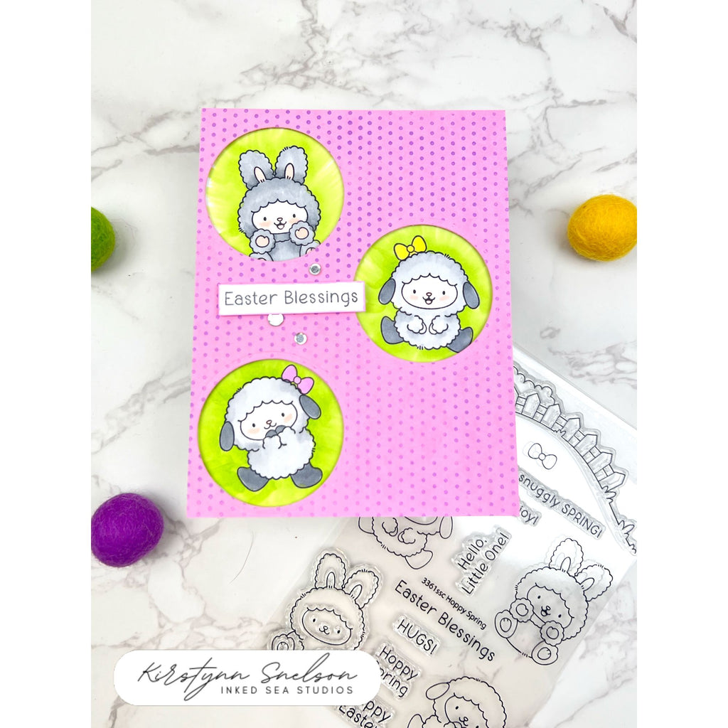 Simon Says Clear Stamps Hoppy Spring 3361ssc Beautiful Moments Easter Card