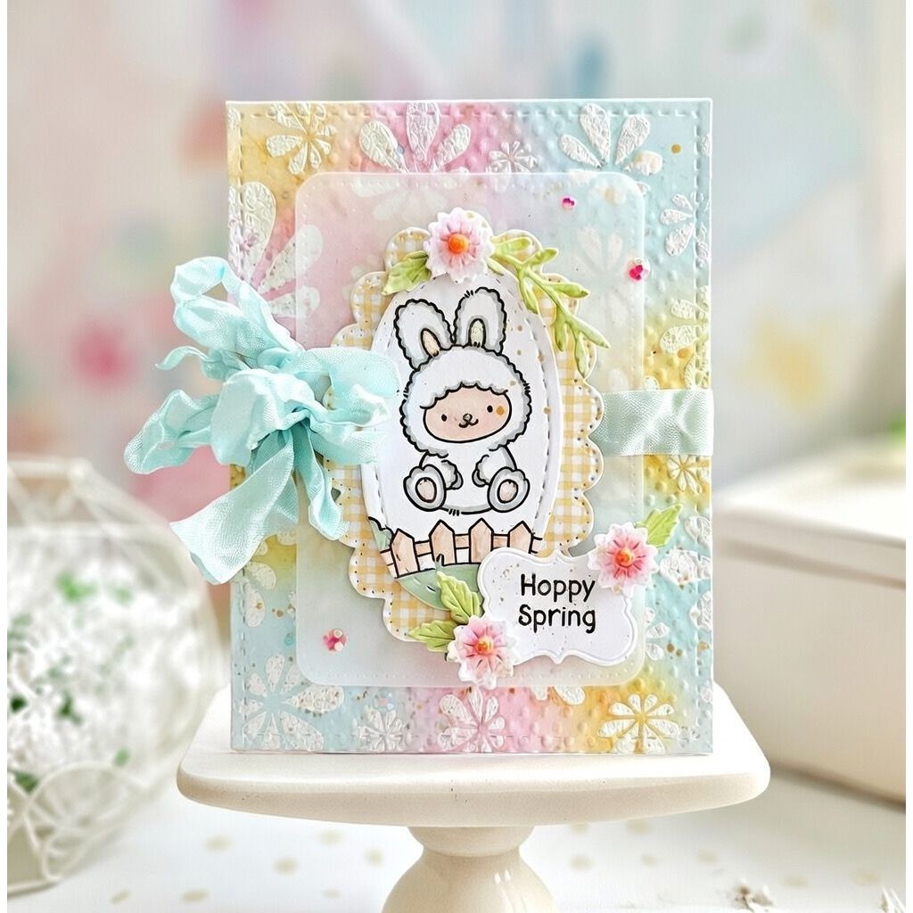 Simon Says Clear Stamps Hoppy Spring 3361ssc Beautiful Moments Spring Card