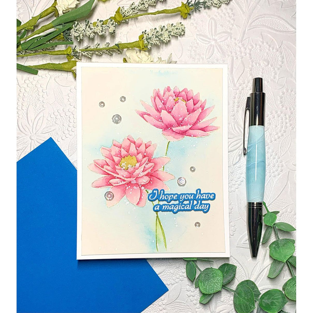 Hoppy Day Floral Card