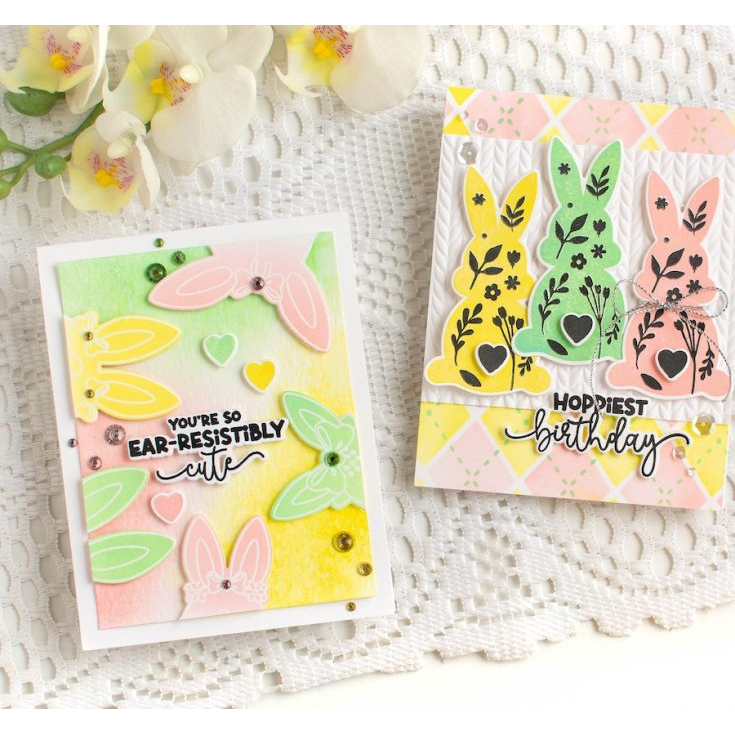 Simon Says Stamps and Dies Hoppy Birthday set945hb Rain or Shine Easter Cards | color-code:ALT05