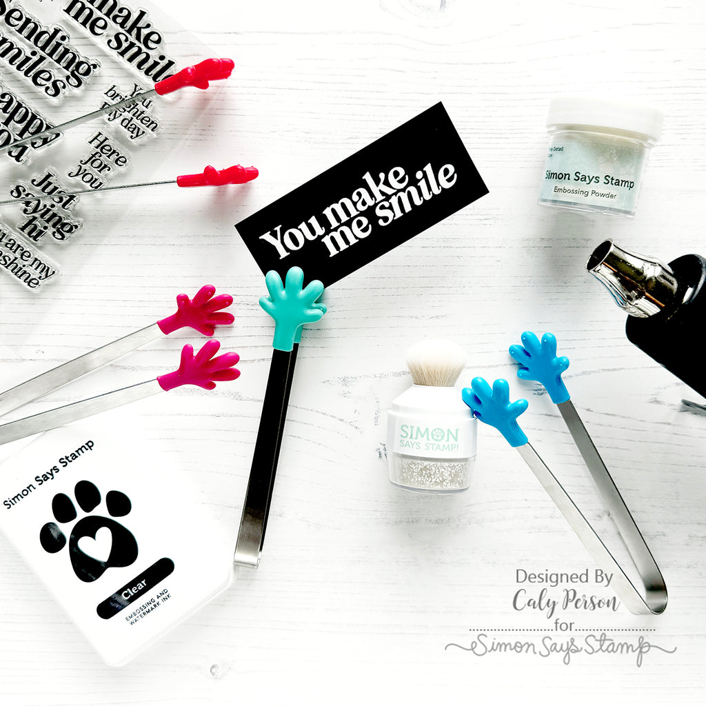 Simon Says Stamp HOT HANDS RED mt9red