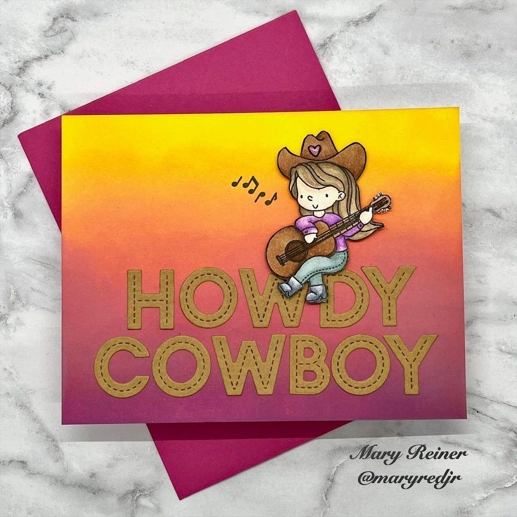 Simon Says Clear Stamps Howdy sss302709c Dear Friend Hello Card | color-code:ALT02