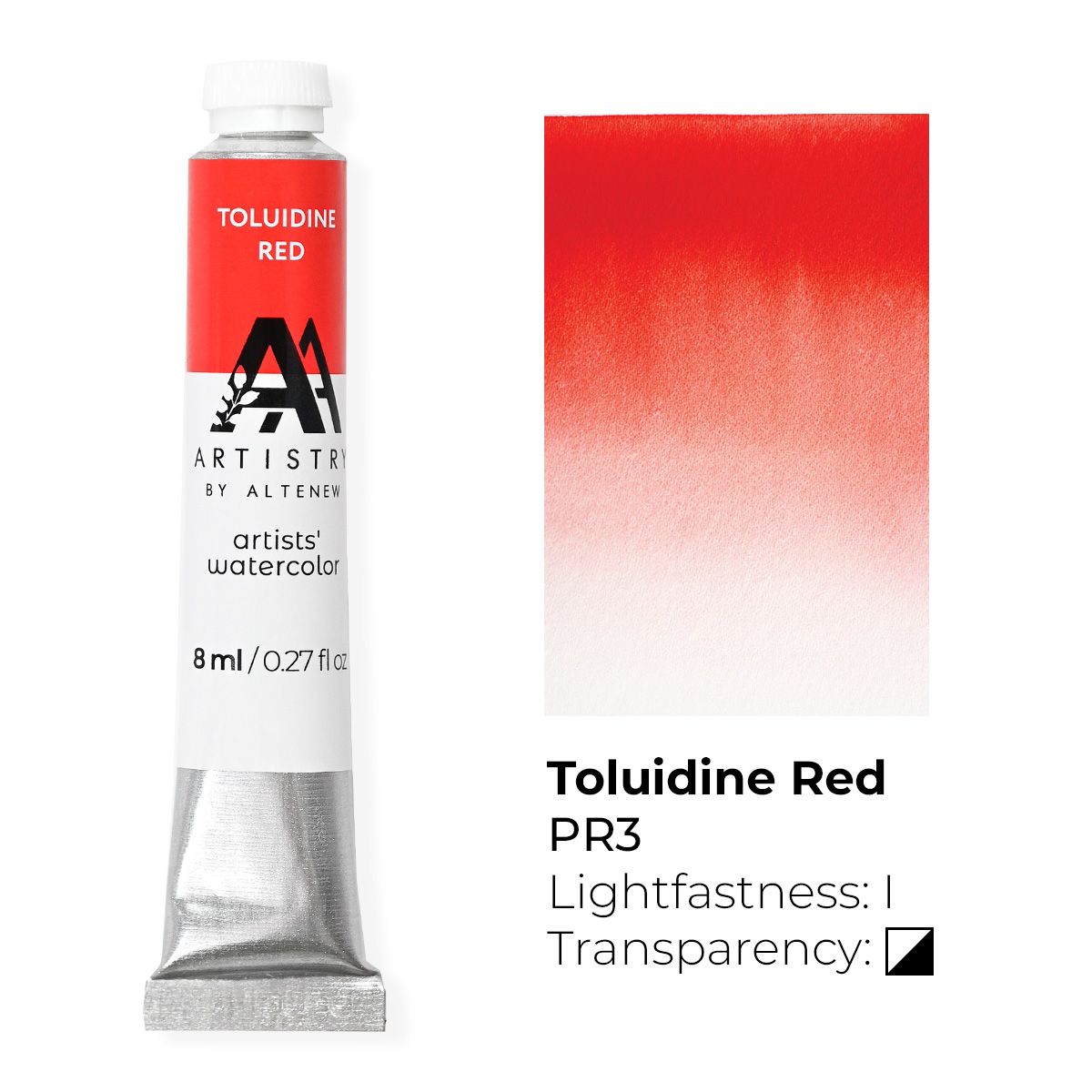 Altenew Artists Watercolor Tube Toluidine Red PR.3 alt7034 product image