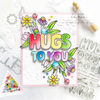 Simon Says Stamp Hugs to You Wafer Dies 1241sdc To Be Loved Hugs Card | color-code:ALT01