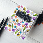 Simon Says Stamp Hugs to You Wafer Dies 1241sdc To Be Loved Hugs Card | color-code:ALT03