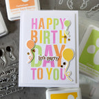 CZ Design Stamps And Dies Layering Birthday Add Ons set647lb Out Of This World Birthday Card | color-code:ALT01