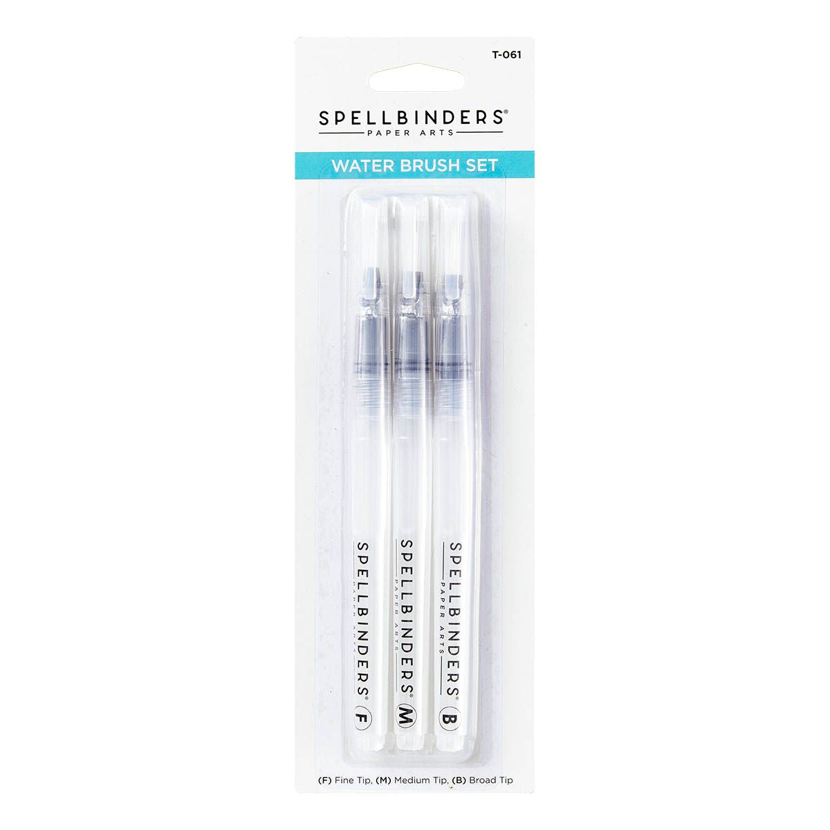 t-061 Spellbinders Water Brush Set 3 Pack product image