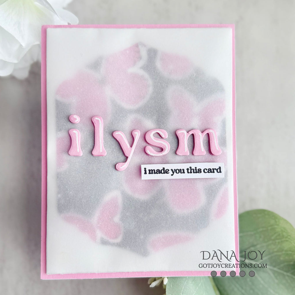 Simon Says Stamps and Dies ILYSM set1030il Happy Camper ILYSM Card | color-code:ALT05