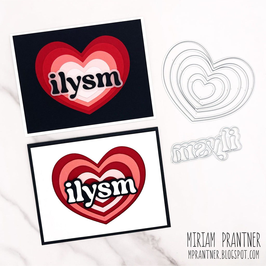 Simon Says Stamp ILYSM Wafer Dies 1318mdc Happy Camper ILYSM Cards | color-code:ALT10