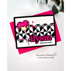 Simon Says Clear Stamps ILYSM 1217msc Happy Camper ILYSM Card