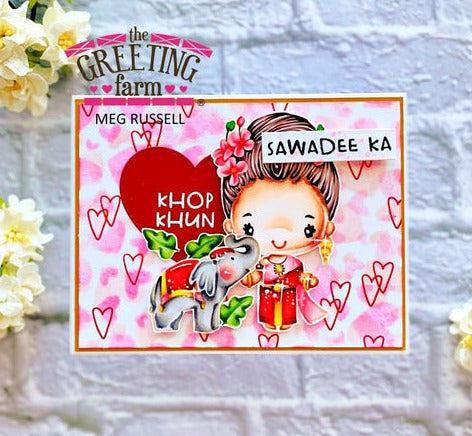 The Greeting Farm Anya in Thailand Clear Stamps Khop Khun | color-code:ALT03