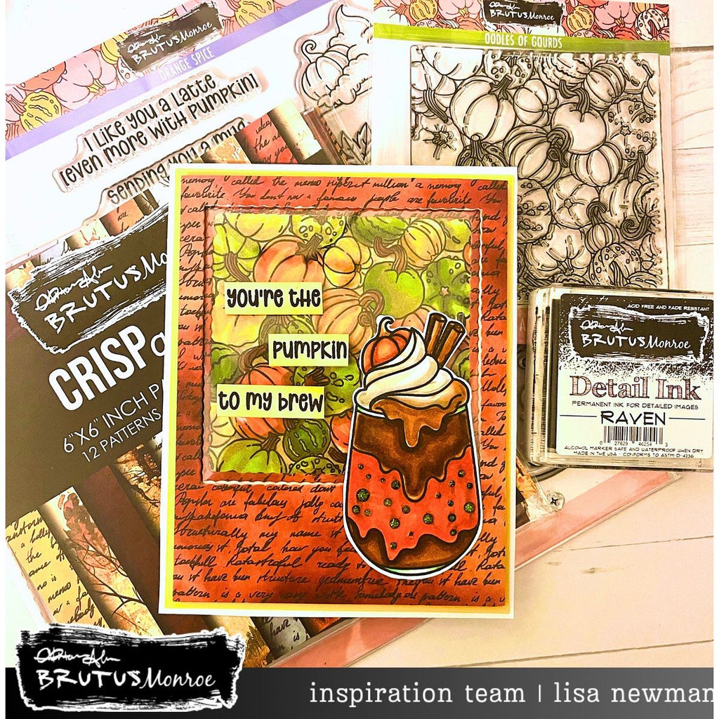 Brutus Monroe A Latte Love Clear Stamps bru6562