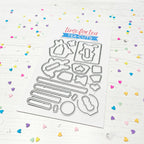 Time For Tea Designs Loads of Love Coordinating Dies