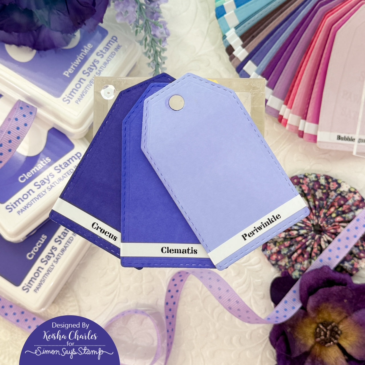 Simon Says Stamp Pawsitively Saturated Ink Pad Crocus ssk099 STAMPtember