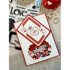 Simon Says Stamp Clear Stamps Heart Suite 2369ssc Heart to Heart