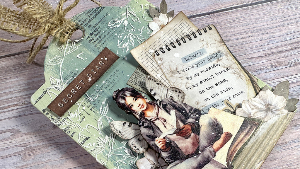 Stamperia Create Happiness Secret Diary Inspiration Clear Stamps wtk191 | color-code:ALT01