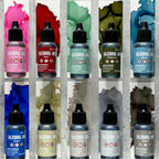 Tim Holtz Alcohol Ink Set Of 9 Ranger Bundle Swatches