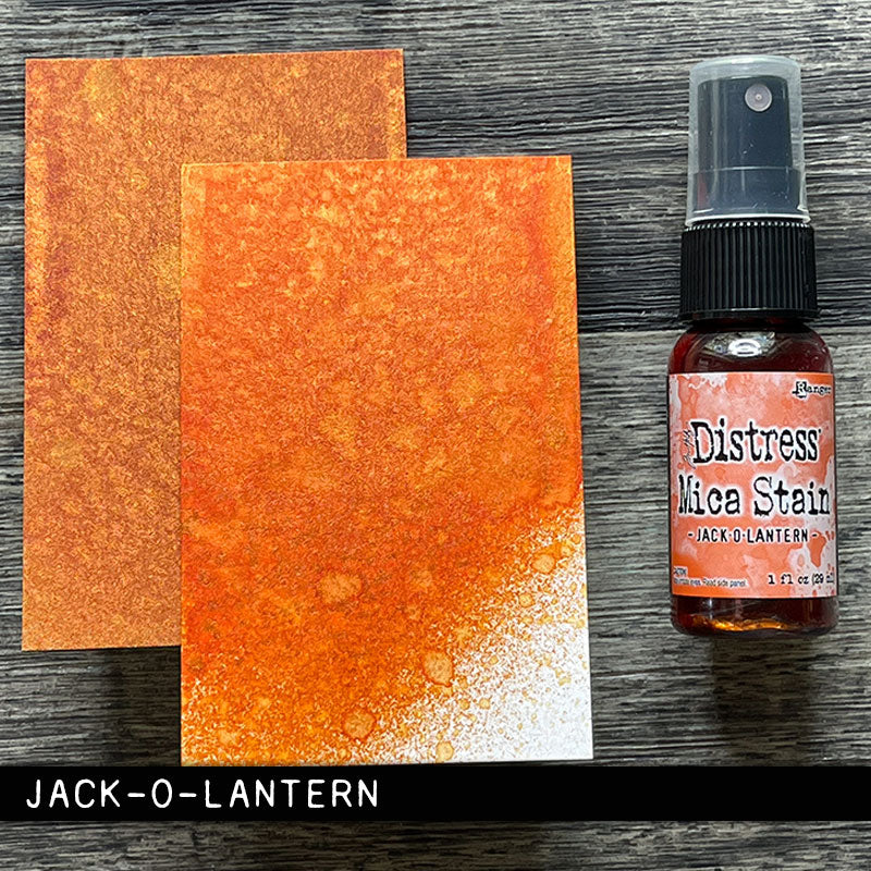 Tim Holtz Distress Jack-O-Lantern Mica Stain Ranger tsh87311 Swatch