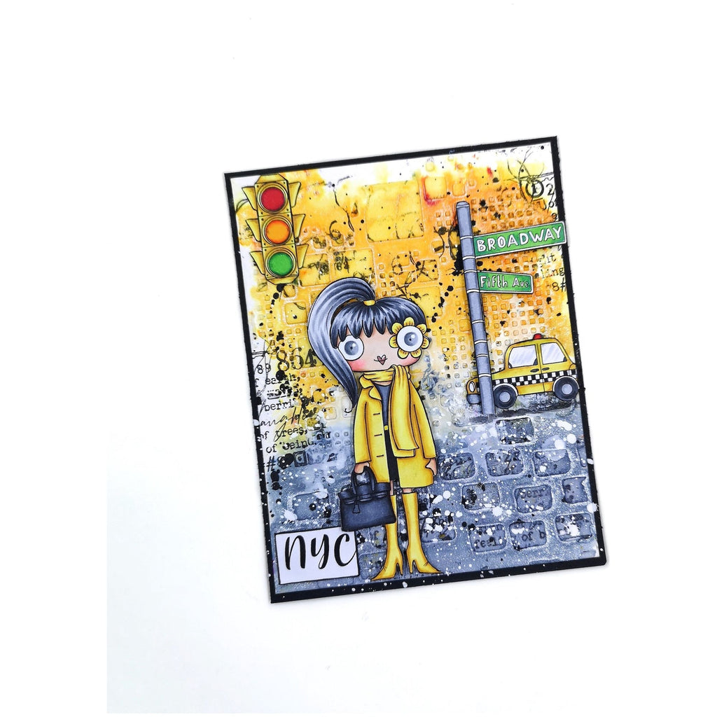 AALL & Create NYC A6 Clear Stamps aall1012 NYC card