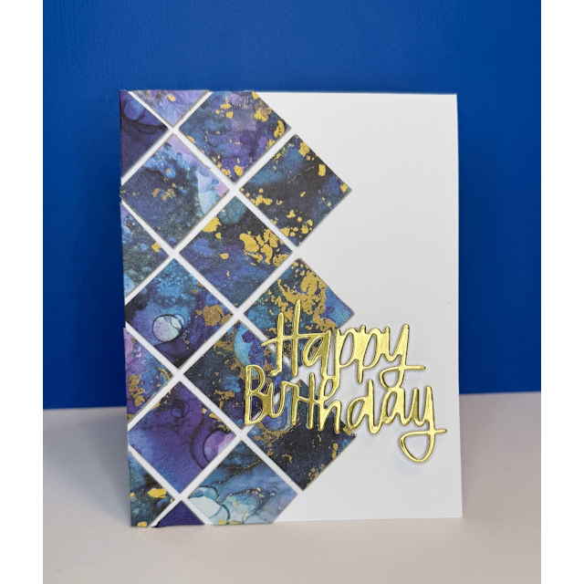 Simon Says Stamp Happy Birthday Brush Script Wafer Dies sssd112116 | color-code:ALT01