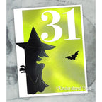 Hero Arts Fancy Cuts Dies Peeking Witch df146 31