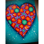 Paper Artsy Tracy Scott Large Stencil ps498 heart