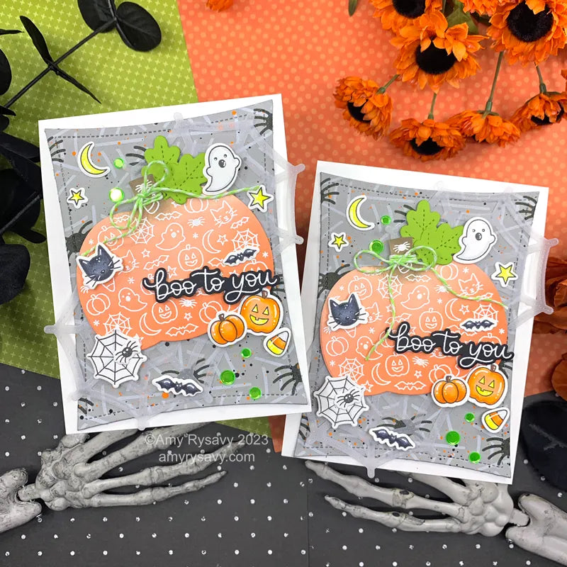 Pretty Pink Posh FALL BASKET Dies candy corn | color-code:ALT01