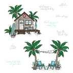 Honey Bee Beach Please Clear Stamps hbst-605 Detailed Product Image