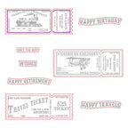 Honey Bee Ticket To Ride Dies hbds-607