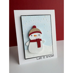 Simon Says Stamp Snuggle Snowman Wafer Dies s1117 DieCember Winter Card | color-code:ALT10
