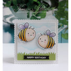 Honey Bee BABEES Clear Stamp Set hbst-427 Happy Birthday Bee Card | color-code:ALT03