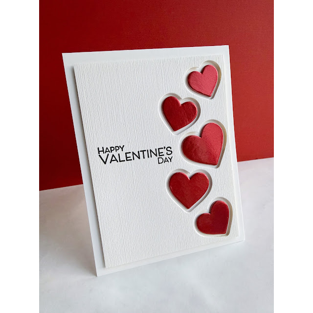 Simon Says Stamps and Dies Tons of Hearts Frames set1152hf Heart to Heart Valentine's Day Card | color-code:ALT04