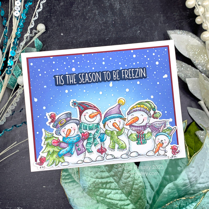 Ranger Stickles STAR DUST Glitter Glue SGG20622 Tis Season Holiday Card | color-code:ALT01