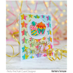 Pretty Pink Posh Birthday Cupcakes Clear Stamps happy birthday