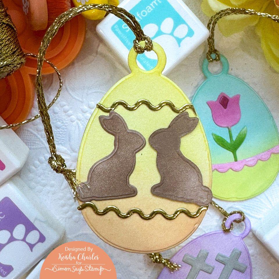 Simon Says Stamp Easter Tag Wafer Dies 1034sd Splendor Easter Tag