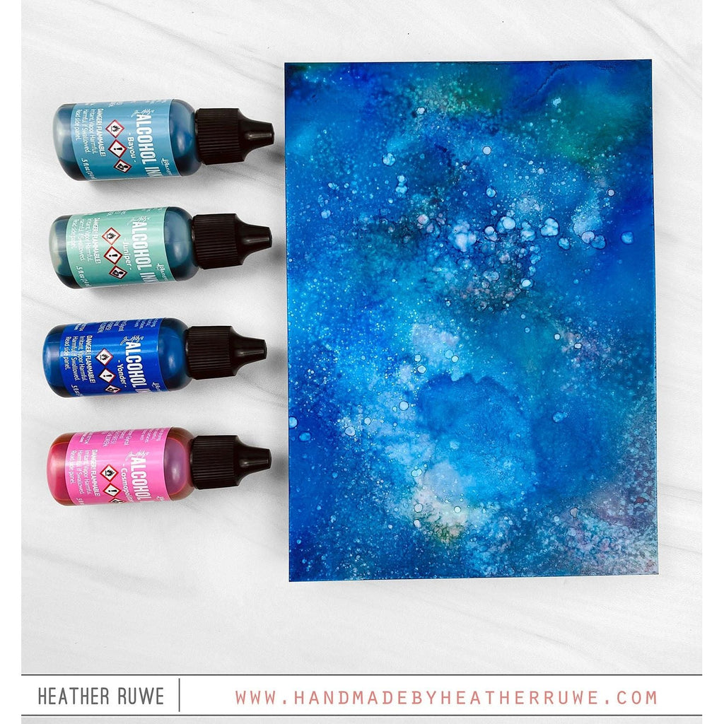 Tim Holtz Alcohol Ink Set Of 9 Ranger Bundle Cosmic Card