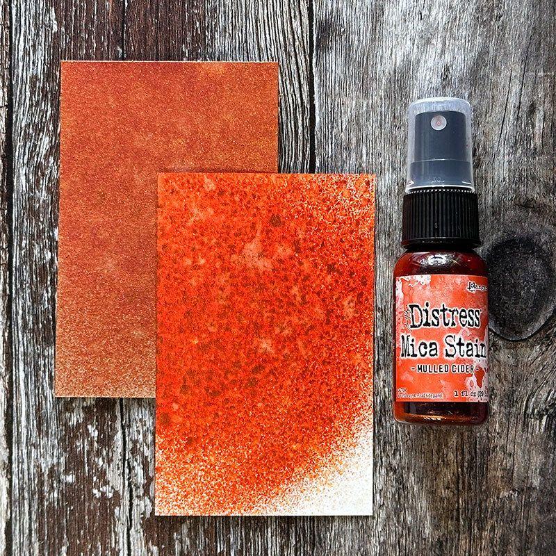 Tim Holtz Distress Mulled Cider Mica Stain Ranger distmicsmc Swatch