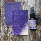 Tim Holtz Distress Halloween Mica Stain Set 6 Ranger tshk84334 Ominous Twilight Swatch