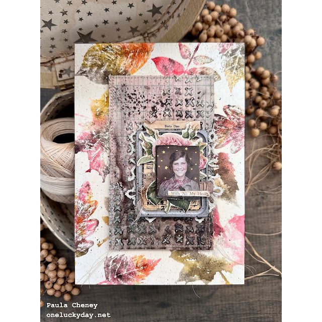 Tim Holtz Distress Spray Stain Scorched Timber January 2024 Ranger tss83498 With All My Heart | color-code:ALT03