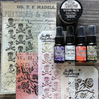 Tim Holtz Distress Phantom Mist Mica Stain Ranger distmicspm Colorful Halloween Projects | color-code:ALT02