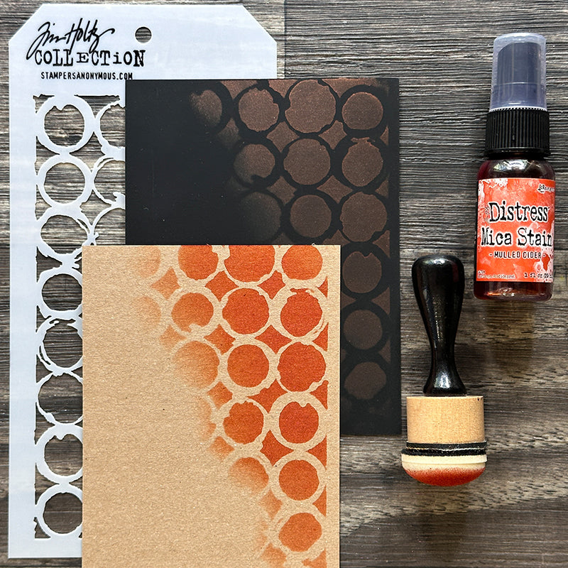 Tim Holtz Distress Halloween Mica Stain Set 5 Ranger tshk84327 Colorful Halloween Projects | color-code:ALT08